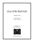 Visa från Rattvik, String Quartet; 2 violins, viola & cello