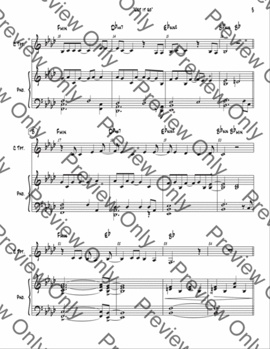 Let It Go C Trumpet scores gallery preview page 4
