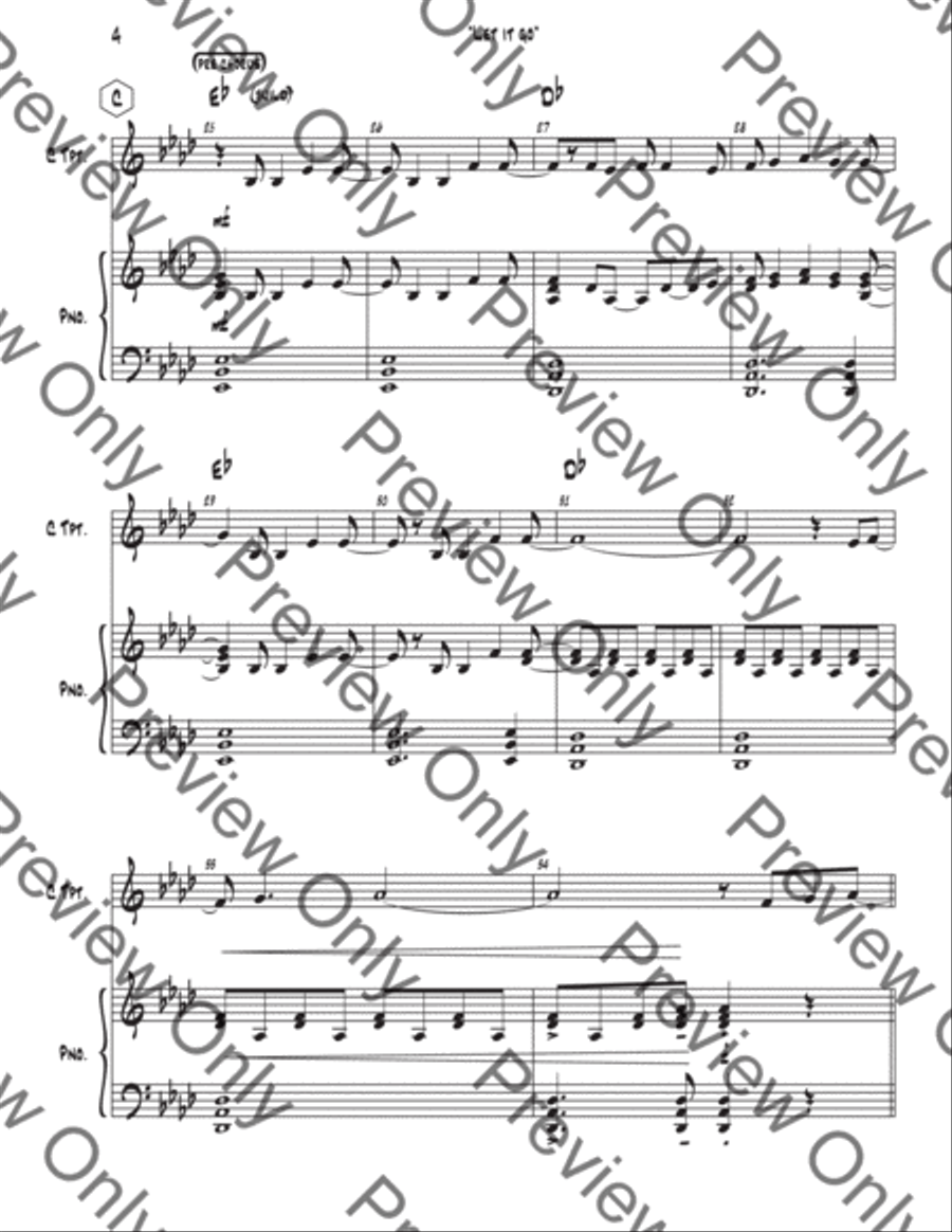 Let It Go C Trumpet scores gallery preview page 5