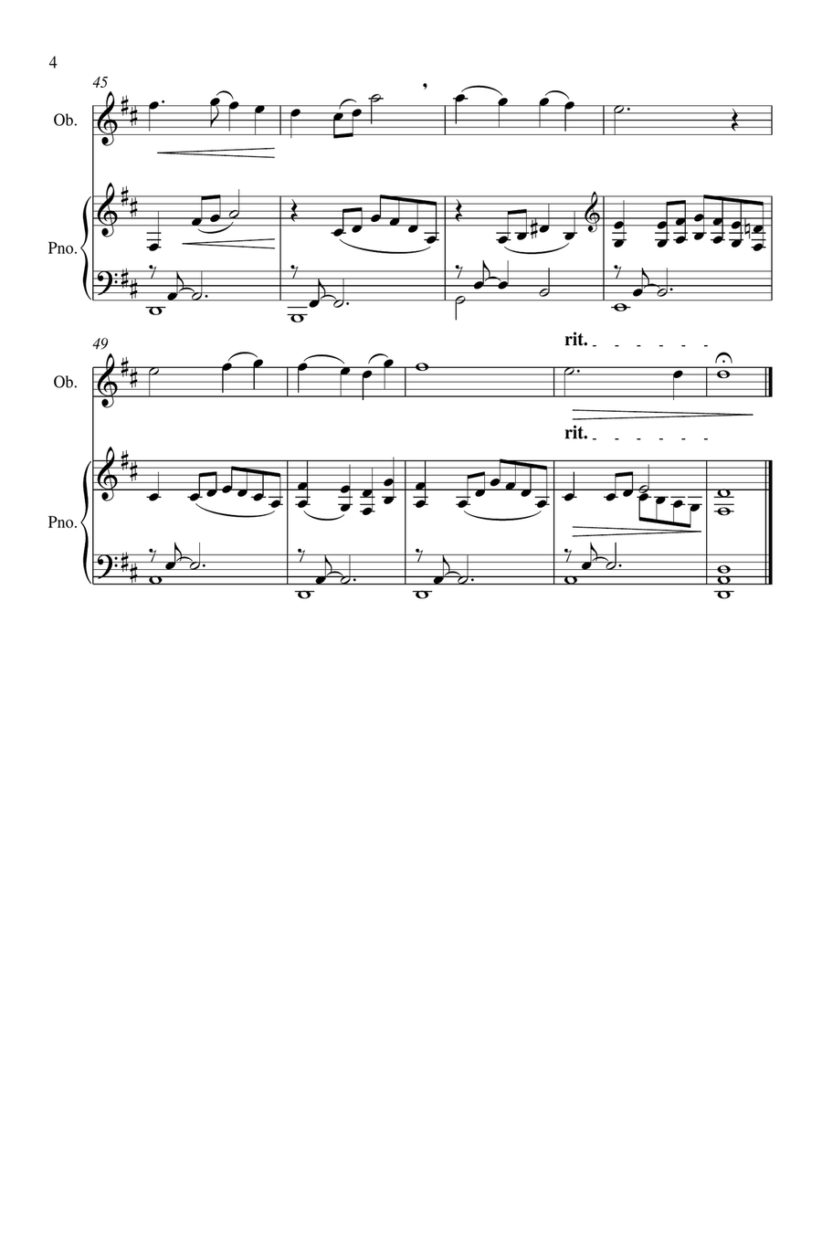 Abide With Me Abide With Me Piano scores gallery preview page 4