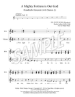 A Mighty Fortress is Our God - Descant for Handbells (2 oct)
