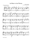 As Water to the Thirsty (harp arrangement)