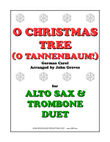 O Christmas Tree (O Tannenbaum!) - Alto Sax & Trombone Duet