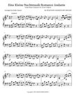 Eine Kleine Nachtmusik Romance Andante