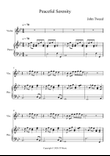 Peaceful Serenity - Violin and Piano