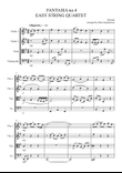 Teleman Fantasia for Easy String Quartet