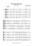 Silent Night (Stille Nacht) - Recorder Quartet