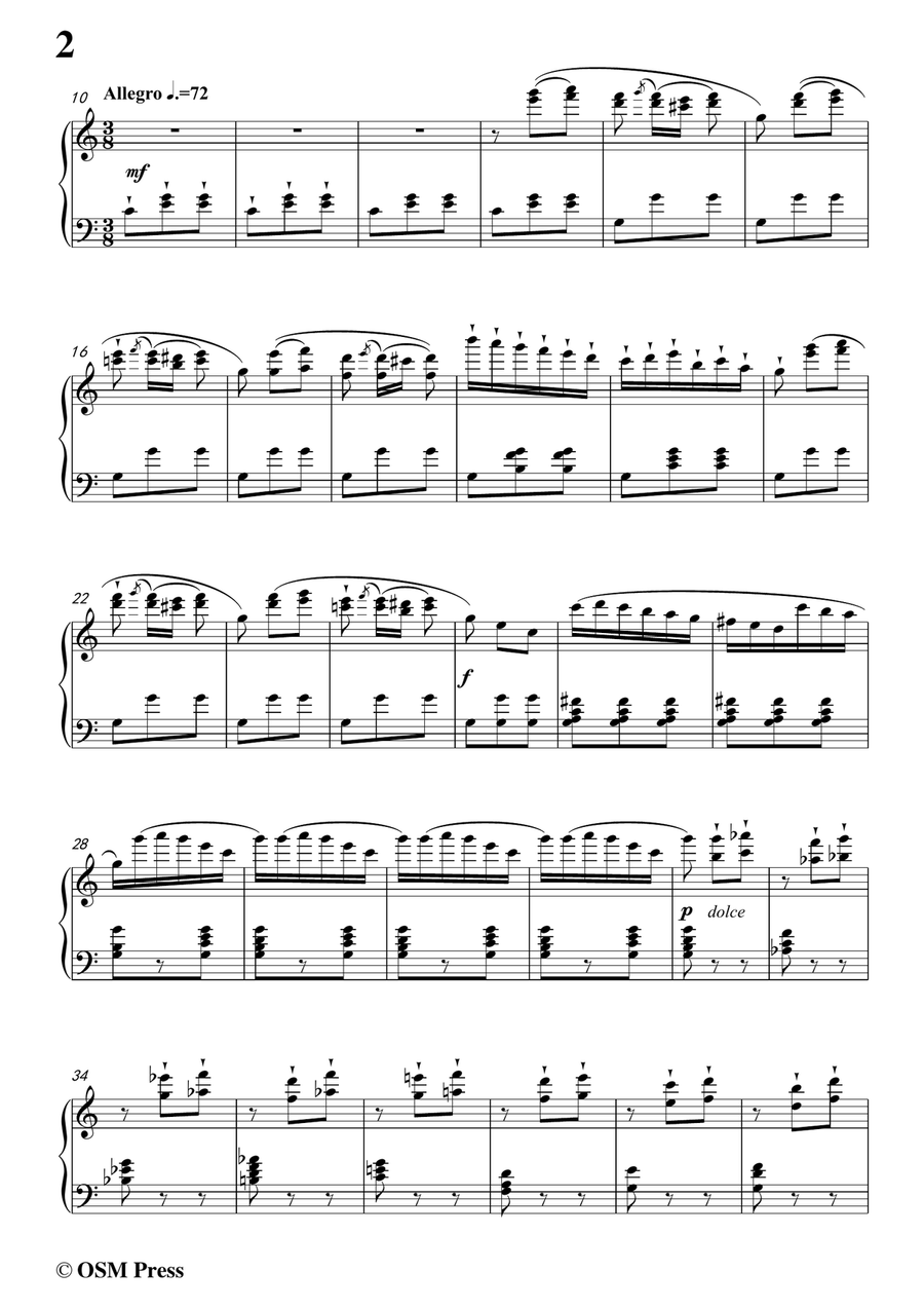 Auber-Flamme Vengeresse,from Le Domino Noir,in d minor,for Voice and Piano Piano, Vocal scores gallery preview page 4