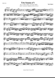 Trio sonata nº1 in G Major for flute, violin & cello/viola or 2 violins cello/viola and continuo (P