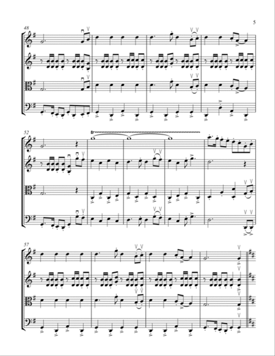 Armed Forces Medley with Space Force Cello scores gallery preview page 5
