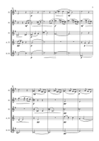 Minuet on the name of Haydn By Ravel. Flute Quintet Woodwind Ensemble scores gallery preview page 4