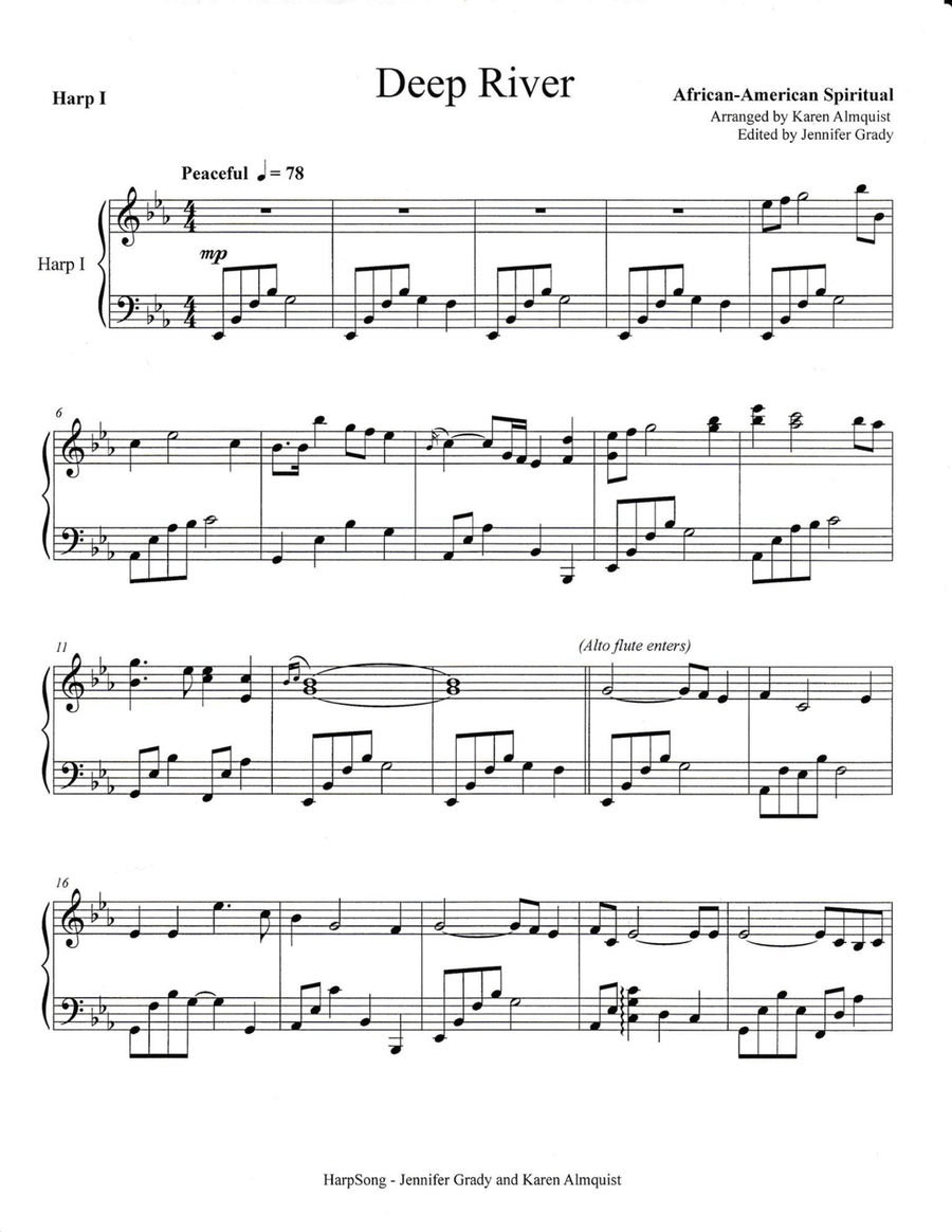 Deep River Flute scores gallery preview page 4