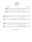 Lullaby/Berceuse