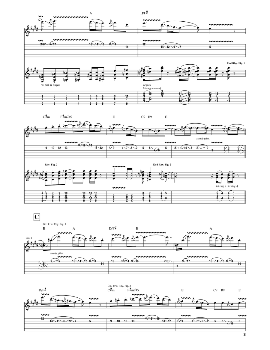 Sin Repent Repeat Electric Guitar scores gallery preview page 3
