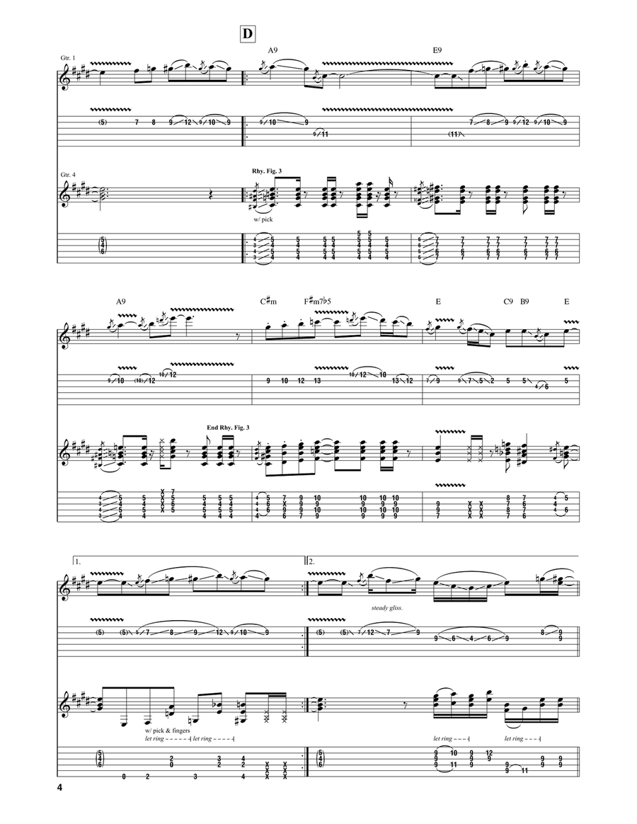 Sin Repent Repeat Electric Guitar scores gallery preview page 4