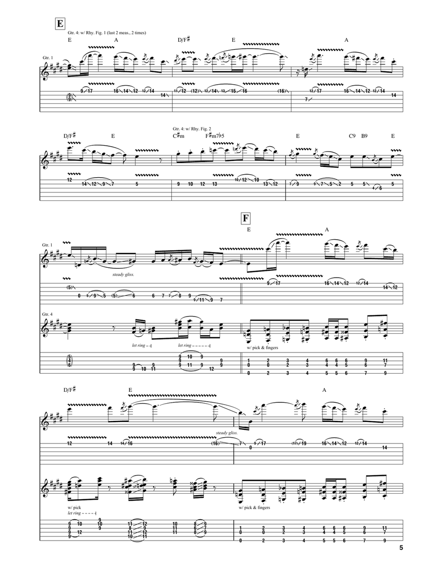 Sin Repent Repeat Electric Guitar scores gallery preview page 5