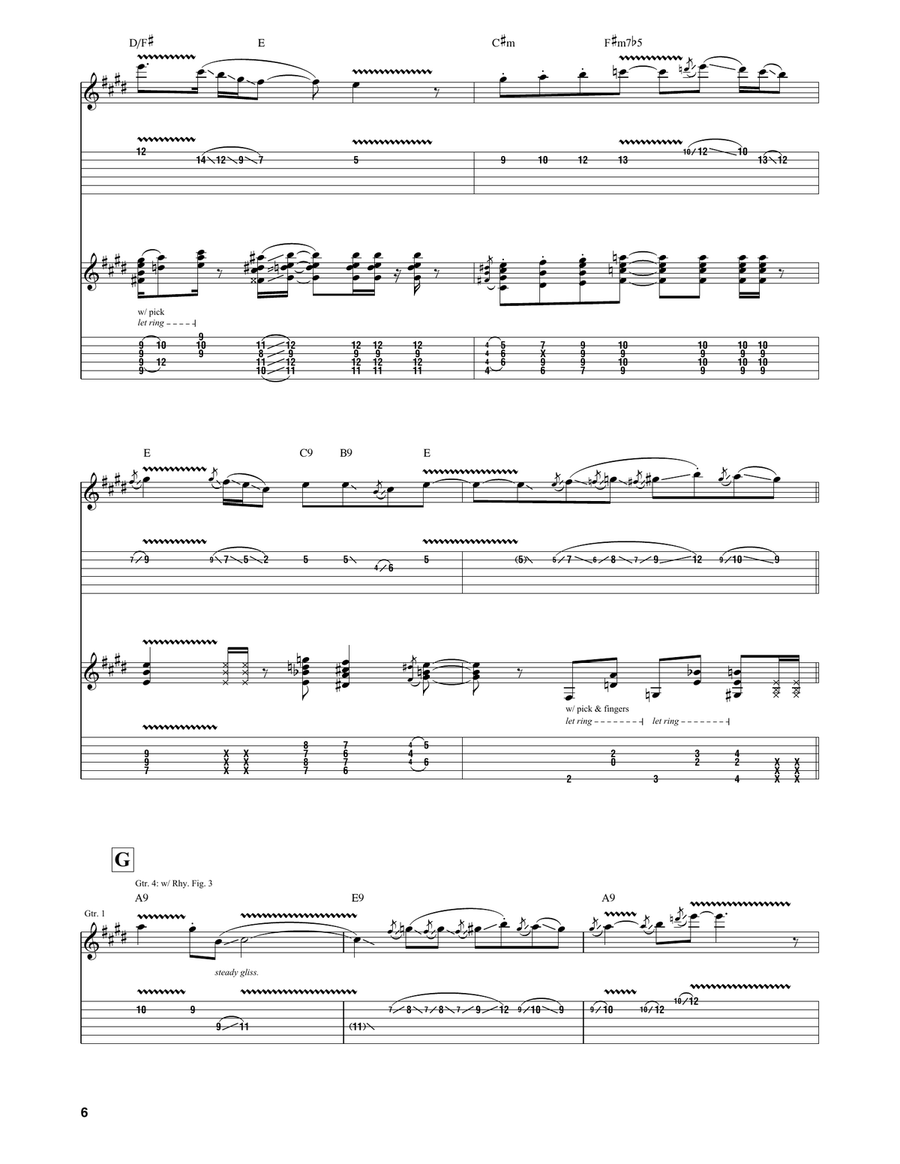 Sin Repent Repeat Electric Guitar scores gallery preview page 6