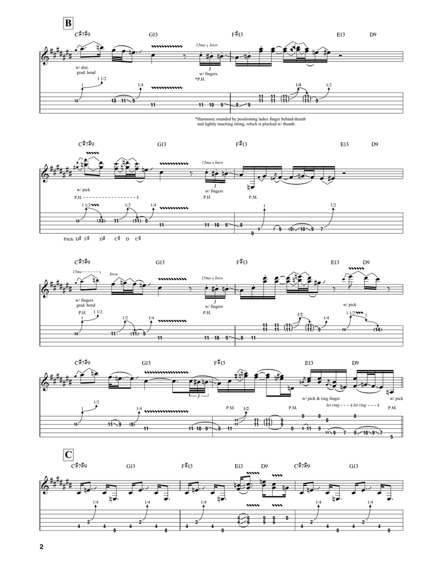 Welchz Grape Welchz Grape Electric Guitar scores gallery preview page 2