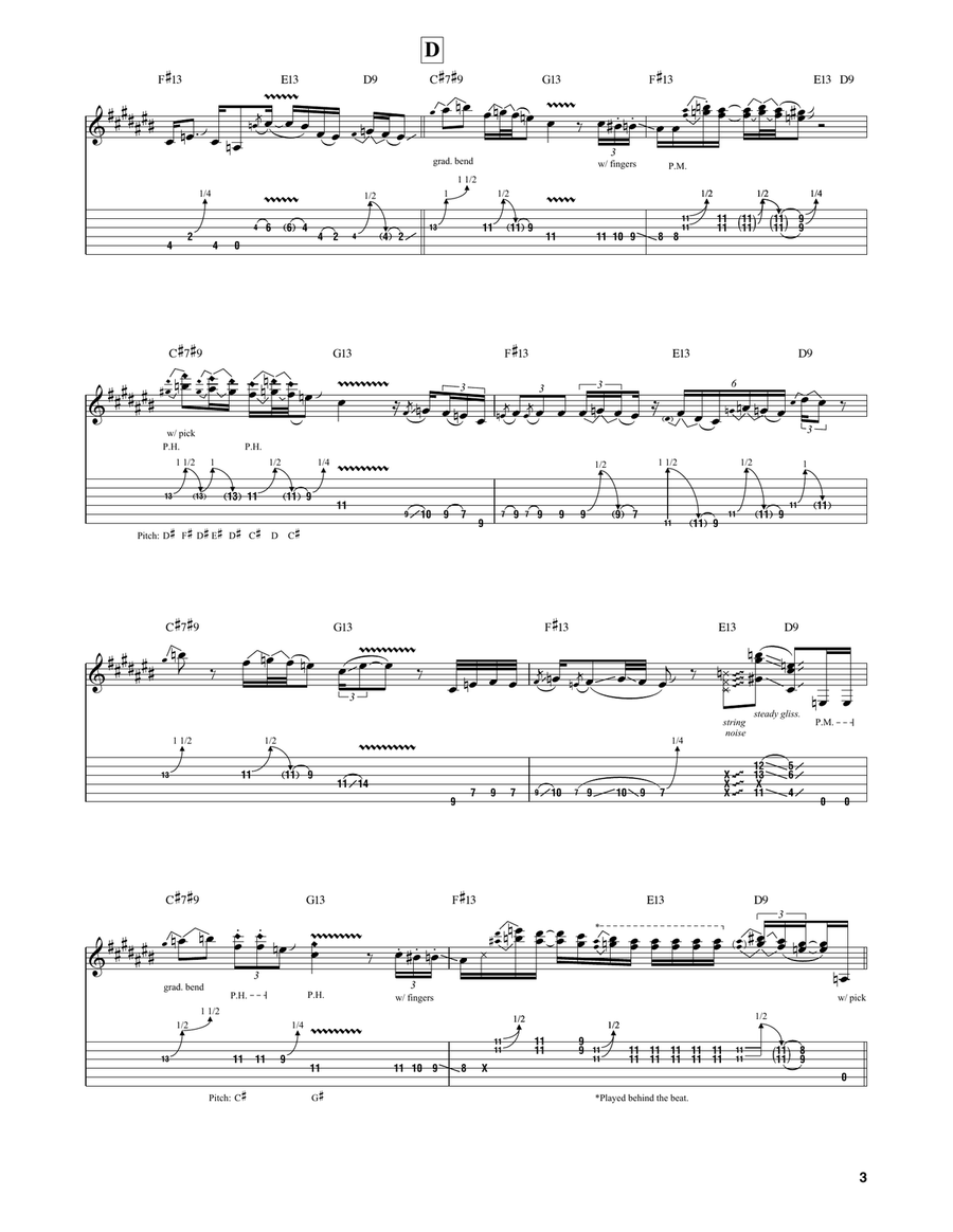 Welchz Grape Welchz Grape Electric Guitar scores gallery preview page 3