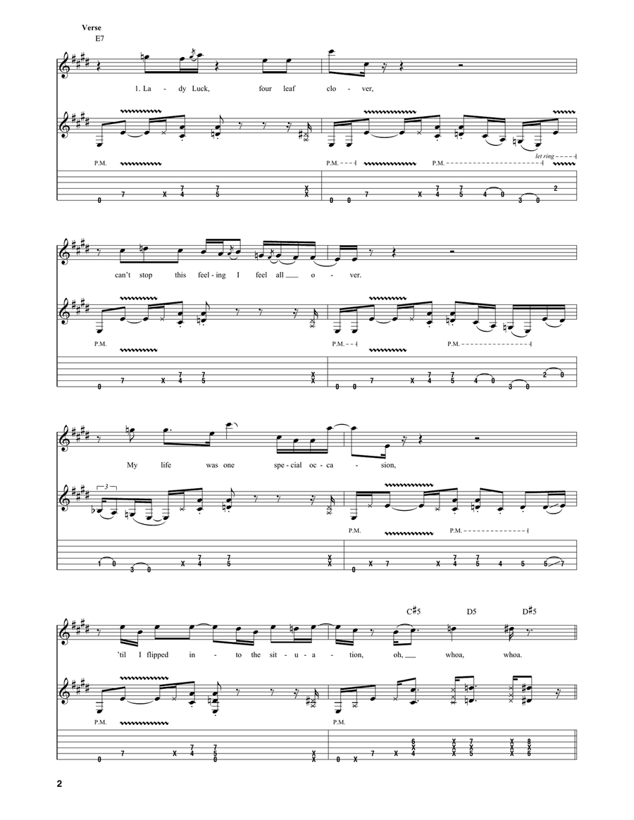 Shakey Ground Shakey Ground Electric Guitar scores gallery preview page 2
