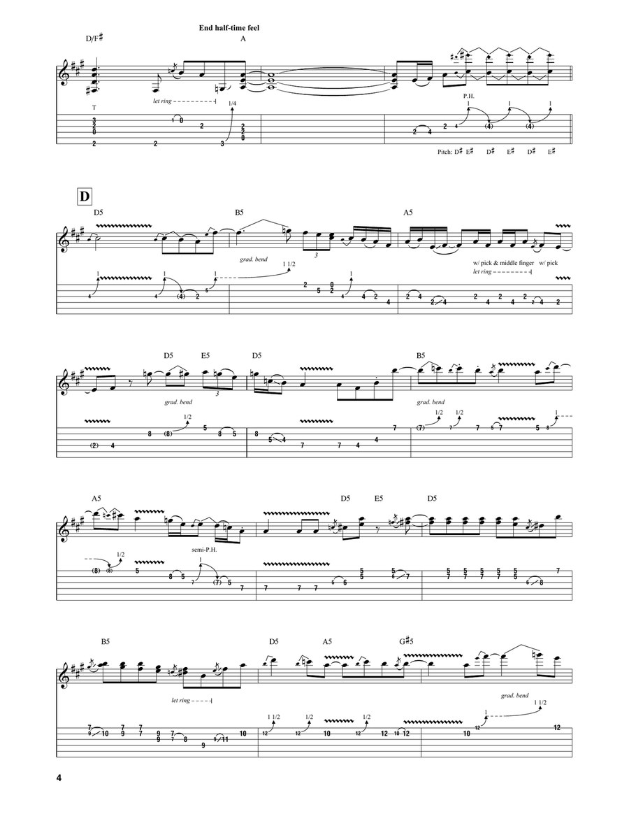 Rex Charmer Rex Charmer Electric Guitar scores gallery preview page 4