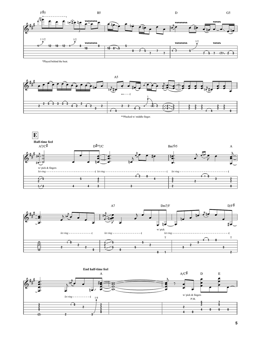 Rex Charmer Rex Charmer Electric Guitar scores gallery preview page 5