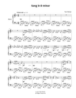 Song in D minor