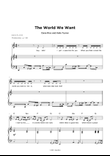 The World We Want