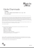 Cécile Chaminade - Élégie op. 126 no. 7 for solo piano