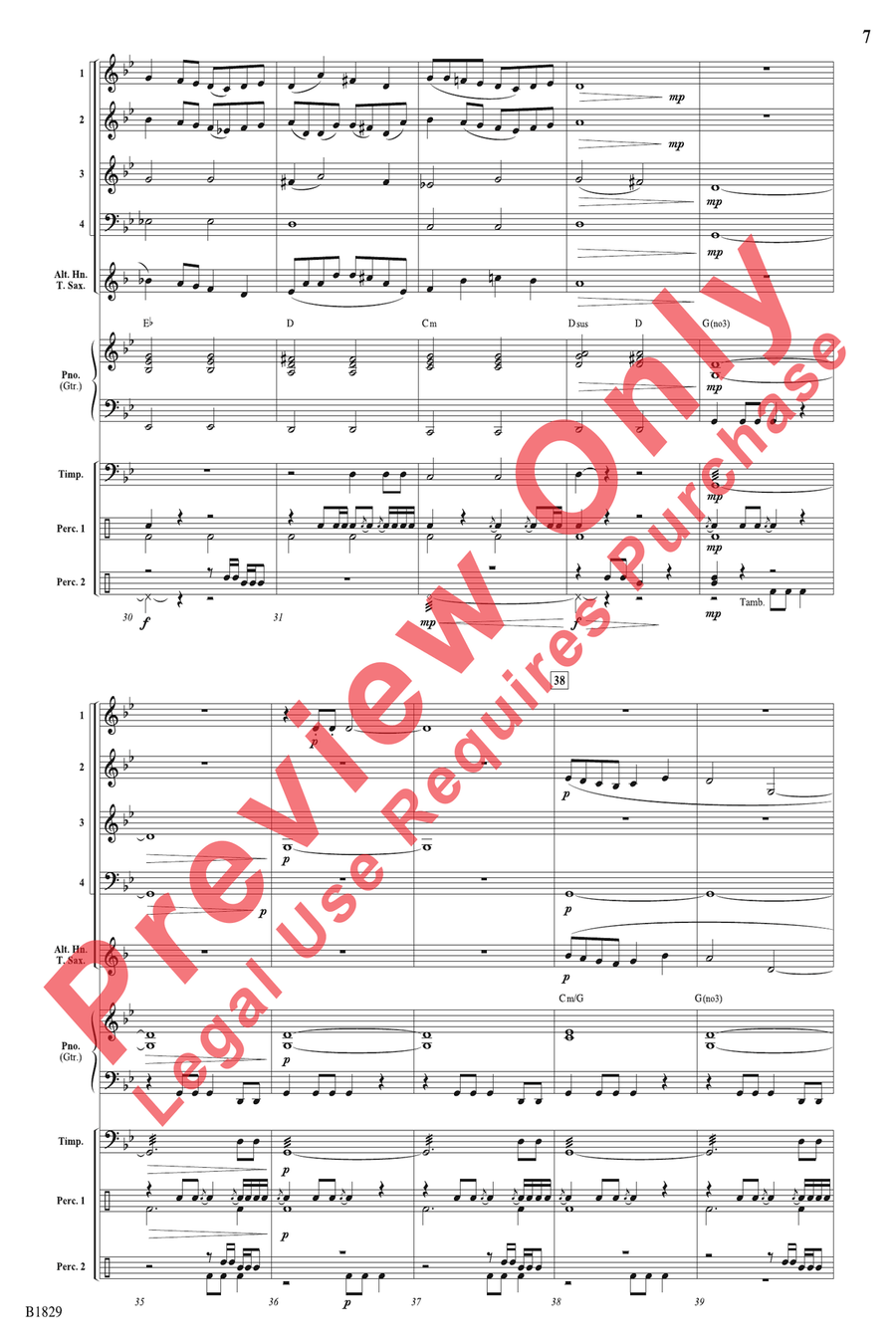 Moscow, 1941 Moscow, 1941 Concert Band scores gallery preview page 7