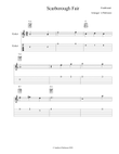 Scarborough Fair for Easy Guitar