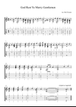 God Rest Ye Merry Gentlemen - Solo Guitar