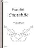 Paganini - Cantabile (Violin Duet)