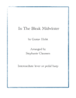 In The Bleak Midwinter (Intermediate Harp Solo)