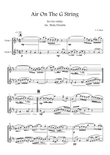 Air On The G String (Violin Duo) Bach