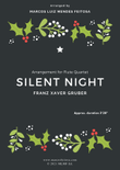Silent Night - Flute Quartet mini preview