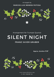 Silent Night - Trumpet Quartet mini preview