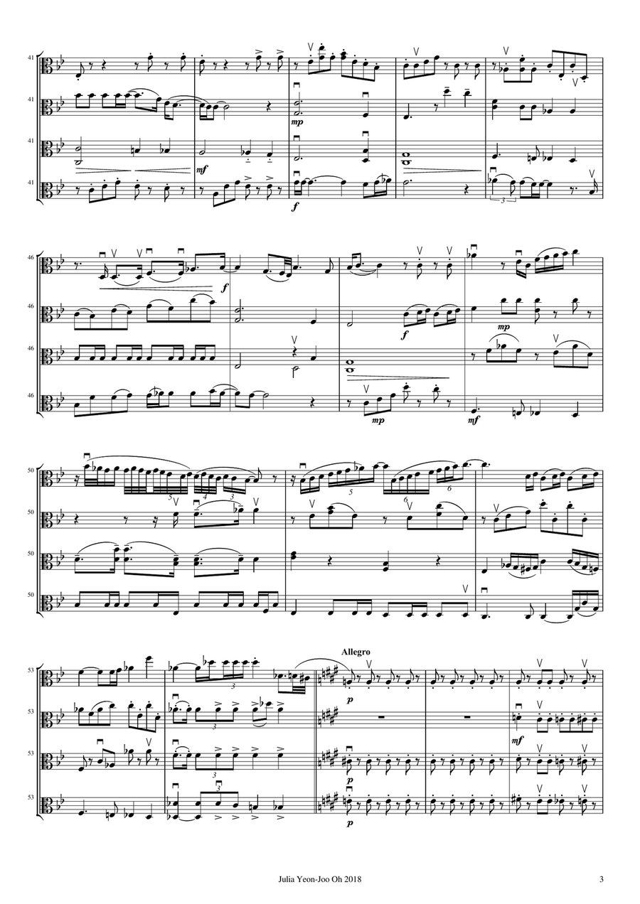 Bohemian Rhapsody Bohemian Rhapsody Small Ensemble scores gallery preview page 3
