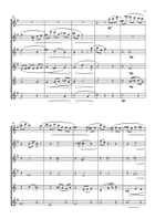 Night-Time in New York A Blue Waltz for Flute Choir Flute Choir scores gallery preview page 4