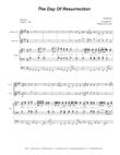 The Day Of Resurrection (Duet for Soprano and Tenor Saxophone - Organ accompaniment) mini preview