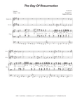 The Day Of Resurrection (Duet for Soprano and Alto Saxophone - Organ accompaniment) mini preview