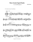 Three Scotch-Taped Etudes