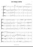 Ave Verum Corpus - String Quartet