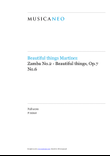 Zamba No.2-Beautiful things Op.7 No.6