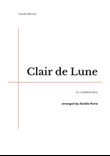C. Debussy - Clair de Lune - Piano Easy