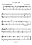 Carol of the Bells (Easy Piano)