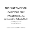 The First Time Ever I Saw Your Face