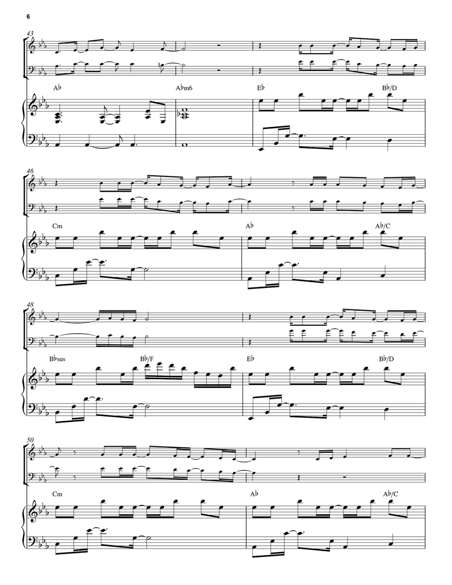 Grow As We Go Grow As We Go Piano scores gallery preview page 6