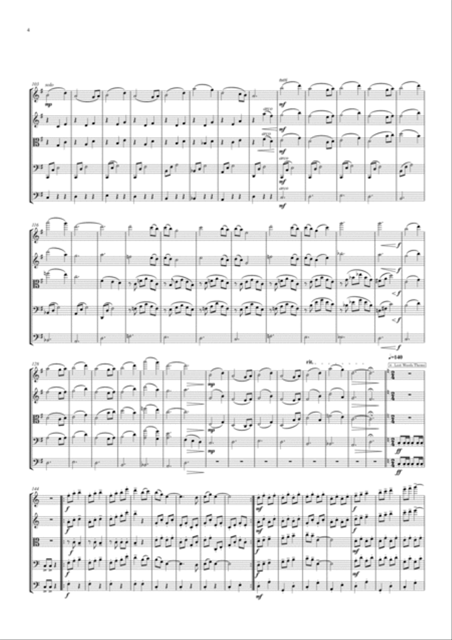The Legend Of Zelda String Orchestra scores gallery preview page 4