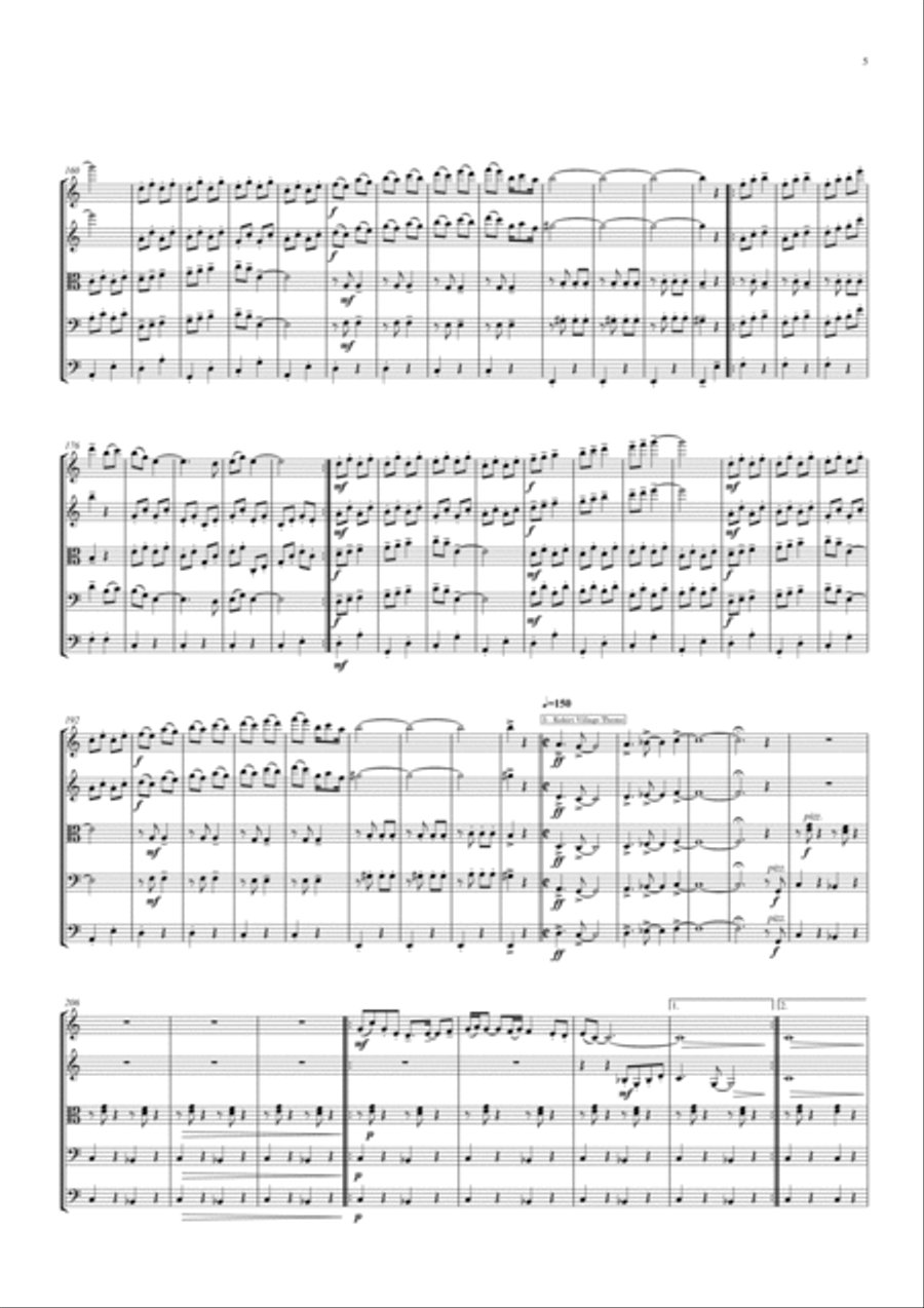 The Legend Of Zelda String Orchestra scores gallery preview page 5